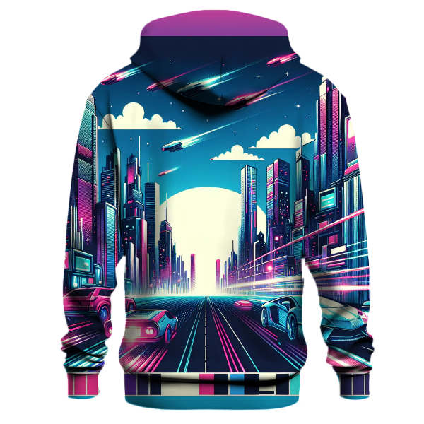 Futuristic City Escape Hoodie