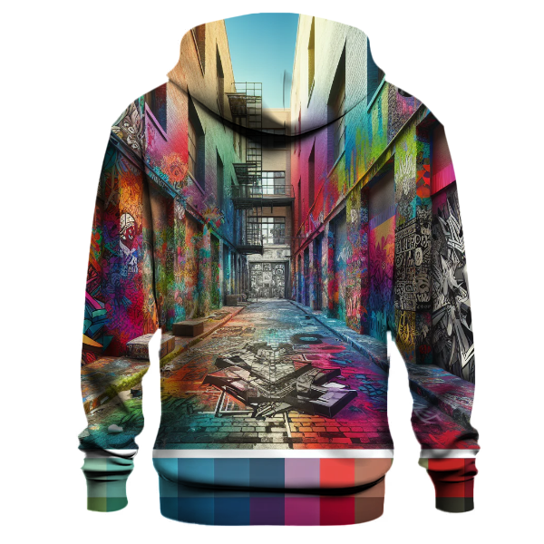 Artistic Graffiti Expression Hoodie