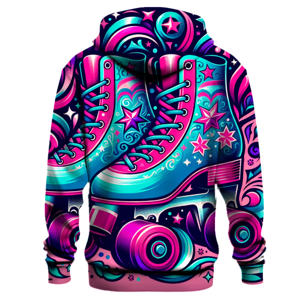 Cosmic 80s Roller Hoodie