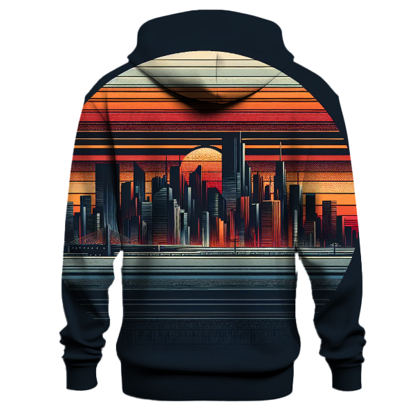 Urban Sunset Vibes Hoodie