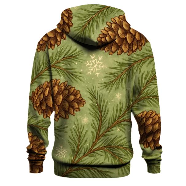 Pinecone and Evergreen Delight Hoodie