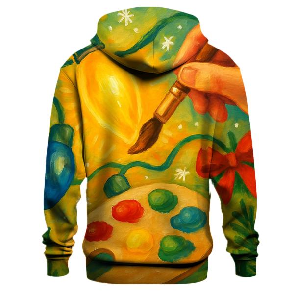 Christmas Lights String Artist Hoodie