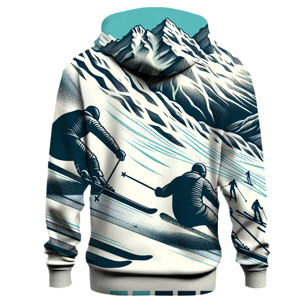 Skiing Velocity Hoodie