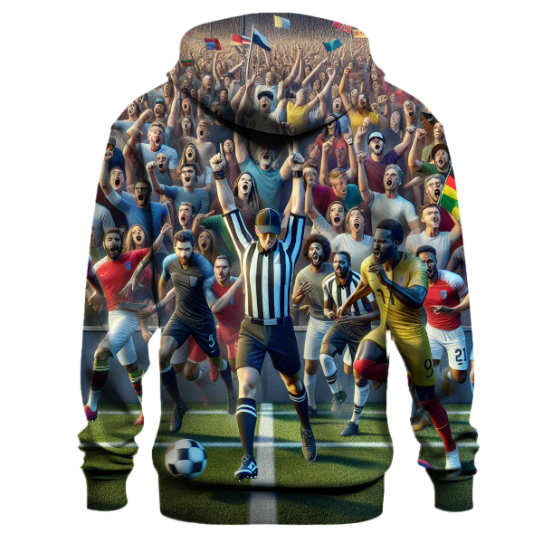 Soccer Game Day Enthusiasm Hoodie