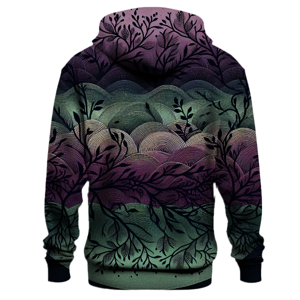 Mystic Woodland Gradient Hoodie