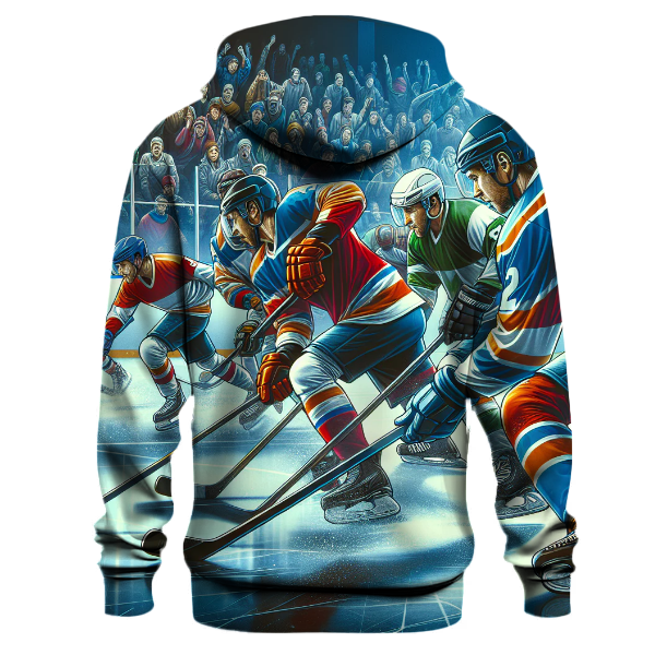 Ice Hockey - Frozen Action Hoodie