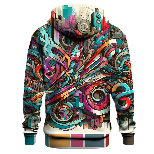Chic Urban Graffiti Hoodie