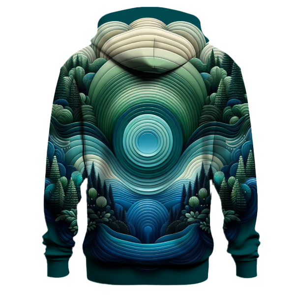 Mountain Lake Gradient Hoodie
