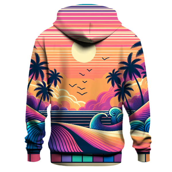 Miami Beach Sunrise Hoodie