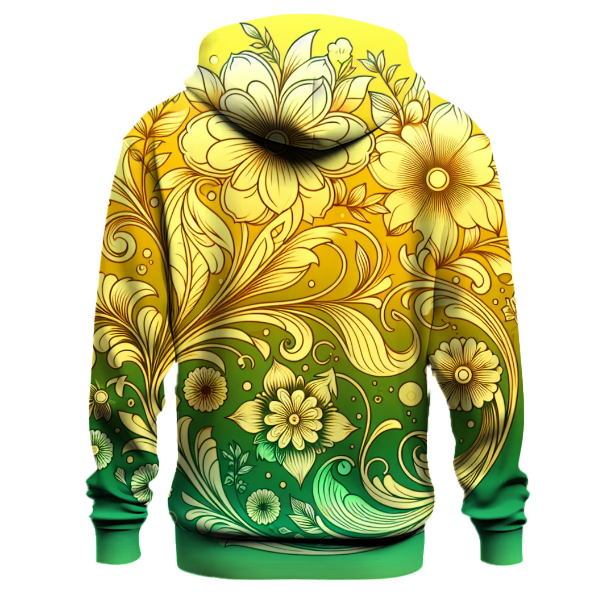 Radiant Meadow Gradient Hoodie
