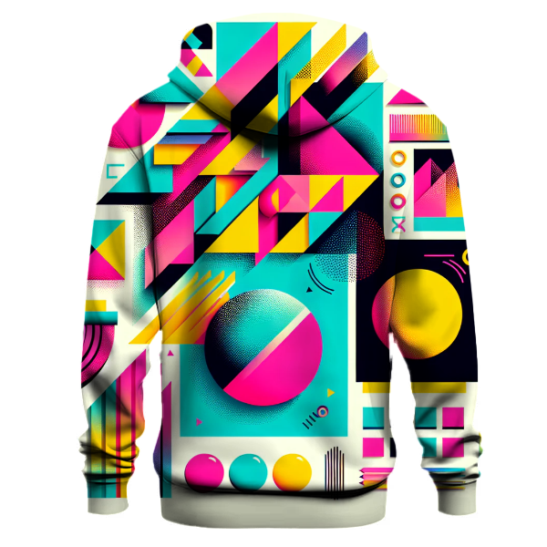 Funky Geometry Madness Hoodie