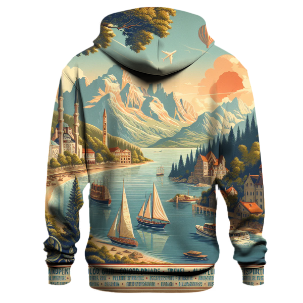Classic Retro Travel Hoodie