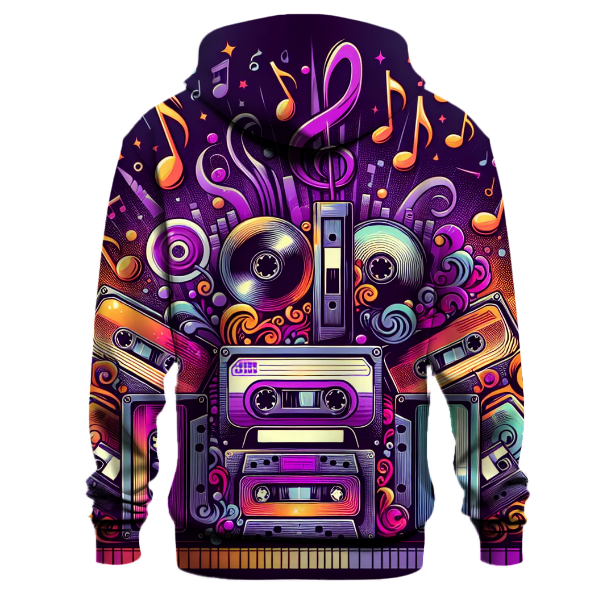 Cassette Tape Retro Revival Hoodie