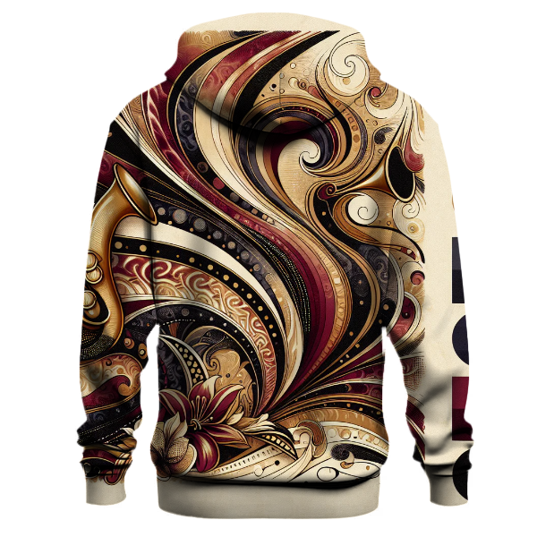 Vintage Jazz Groove Hoodie