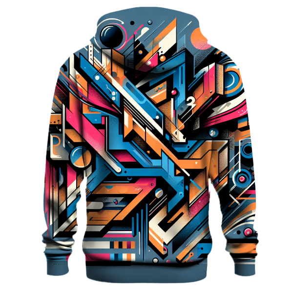 Urban Graffiti Edge Hoodie