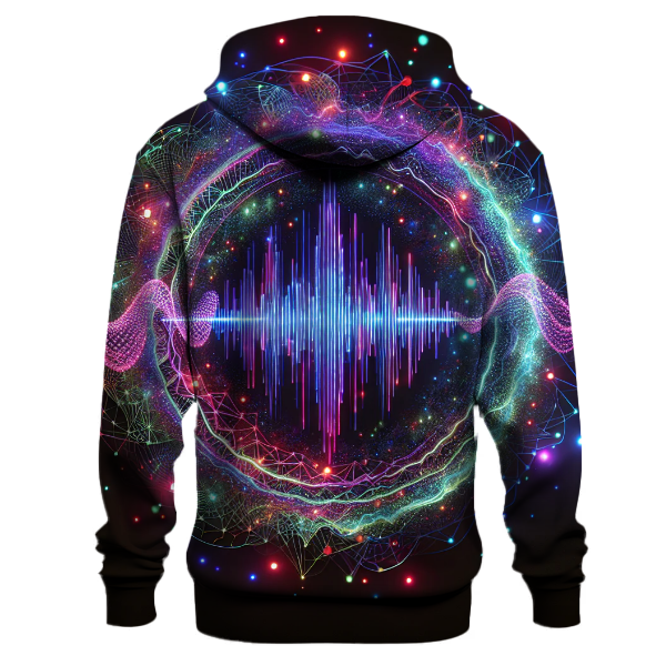 Electric Waveform Expression Hoodie