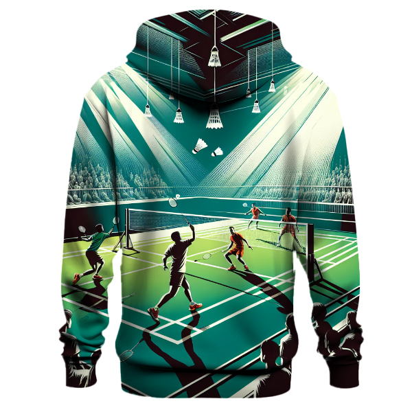 Badminton Smash Hit Hoodie