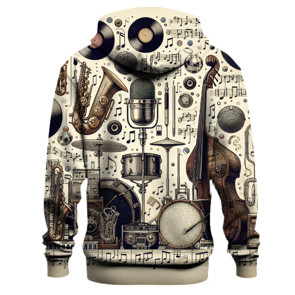 Retro Jazz Night Hoodie