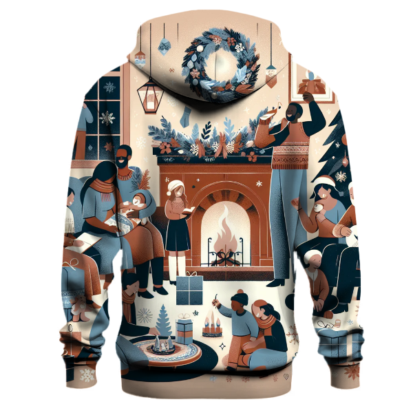 Traditional Christmas Scenes Hoodie