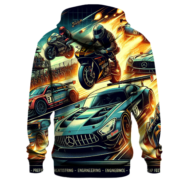 Motorsport Frenzy Hoodie