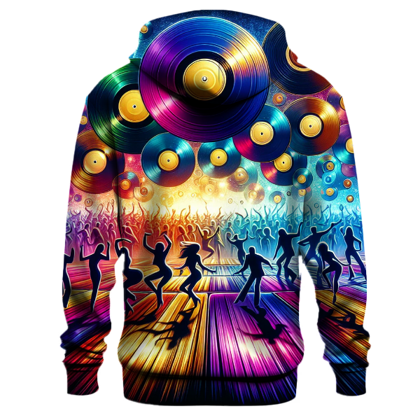 Retro Disco Grooves Hoodie
