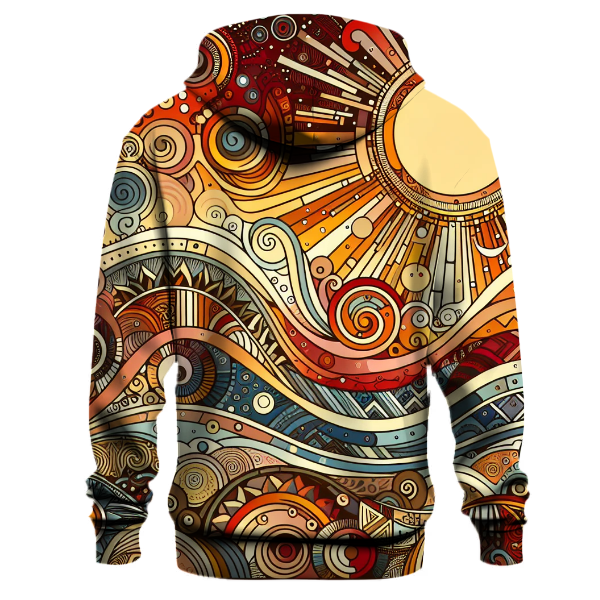 Bohemian Sunset Reverie Hoodie
