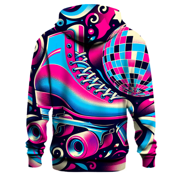 Neon Roller Disco Party Hoodie