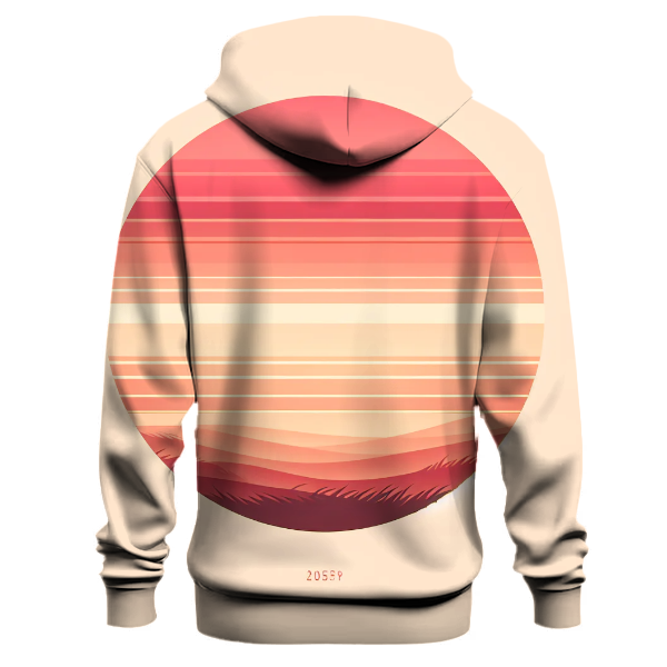 Amber Glow Horizon Hoodie