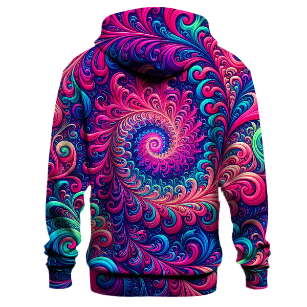 Funky Fractal Fiesta Hoodie
