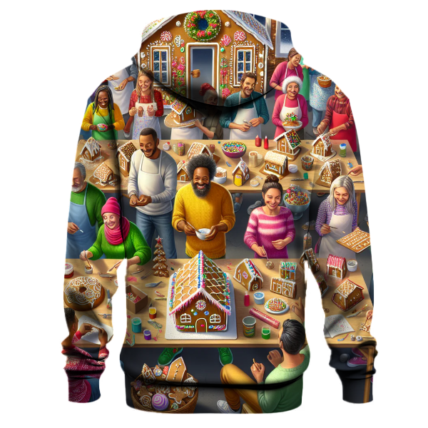 Gingerbread House Decorating Contest Hoodie