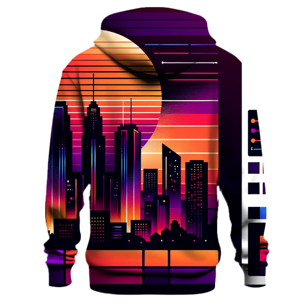 Urban Cityscape Dusk Hoodie