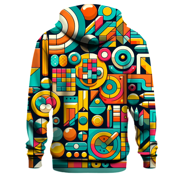 Peaceful Geometric Shapes Hoodie
