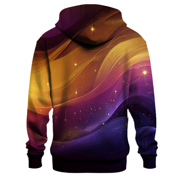 Golden Twilight Serenade Hoodie