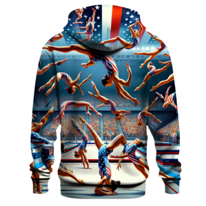 Gymnastics - USA Hoodie