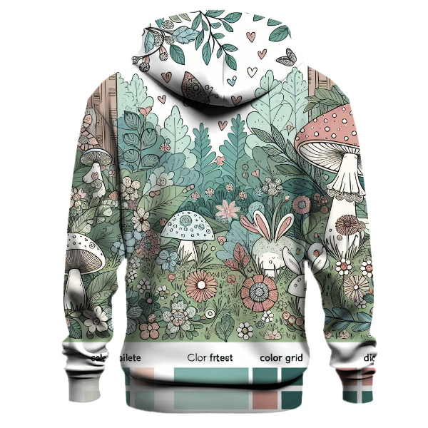 Charming Woodland Flora Hoodie