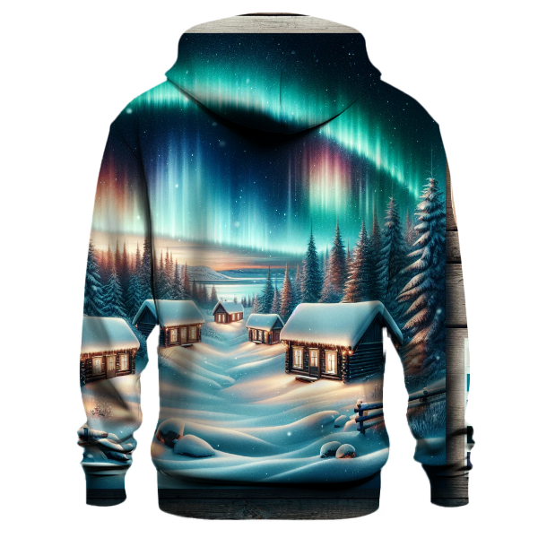 Nordic Winter Night Hoodie