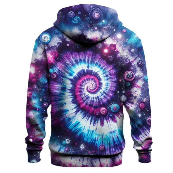 Galactic Journey Tie-dye Design Hoodie