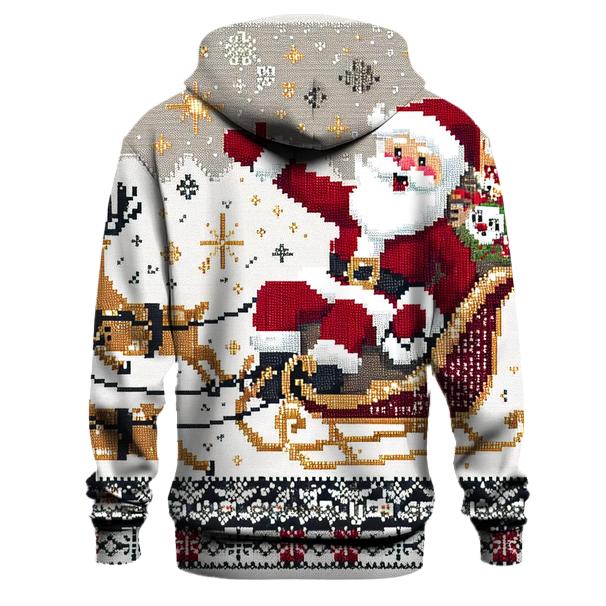 Santa's Sleigh Adventure Design Hoodie