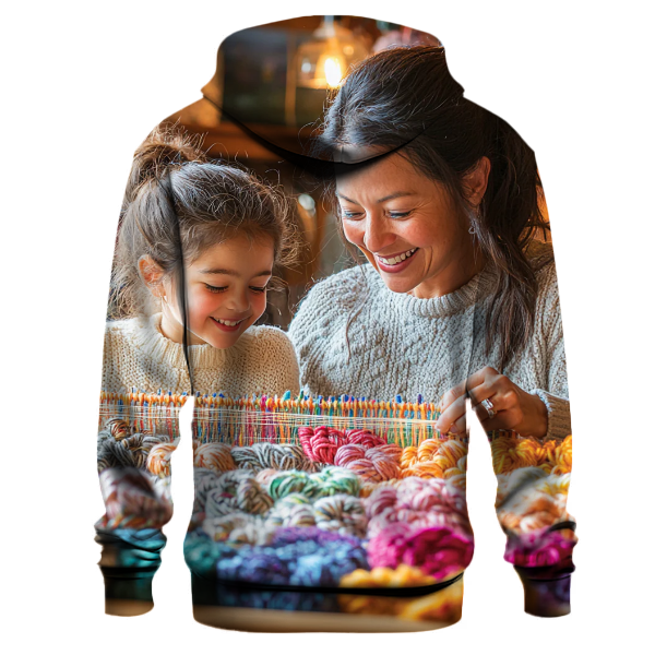 Woven Dreams Crafting a Family Tapestry Hoodie