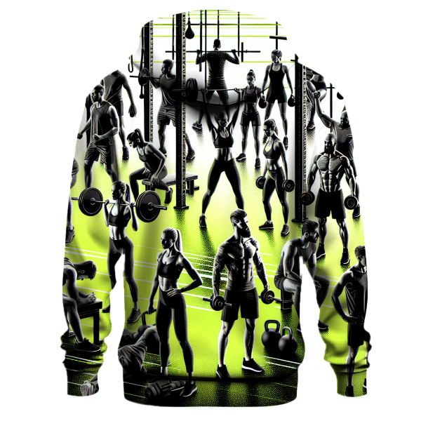 Gym - Strength Training Style Hoodie