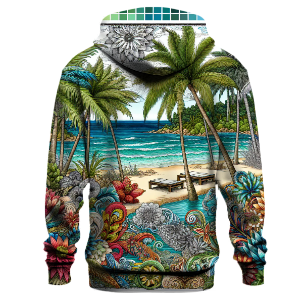 Radiant Tropical Paradise Hoodie