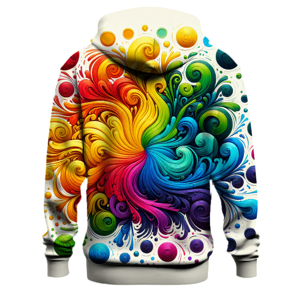 Radiant Rainbow Fusion Hoodie