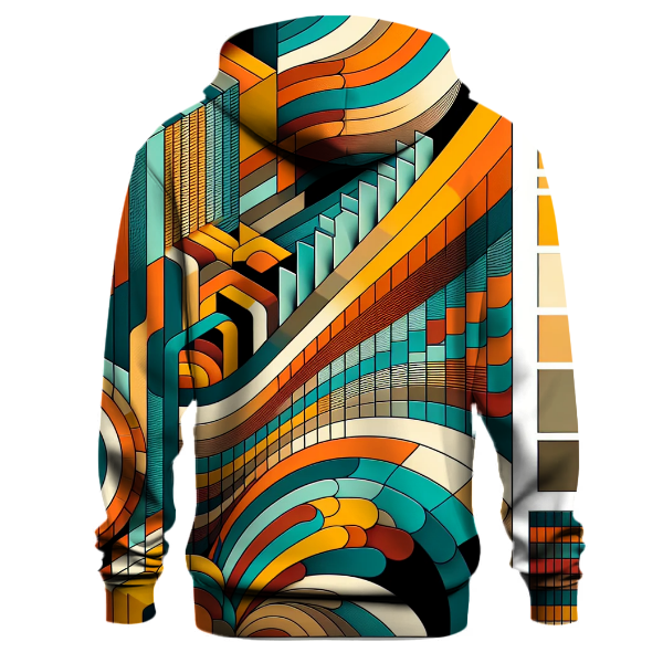 Funky Geo Blocks Hoodie