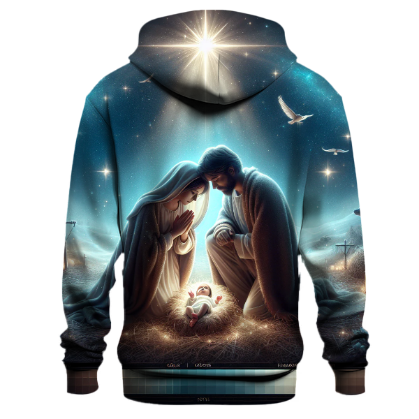 Joy to the World Nativity Hoodie