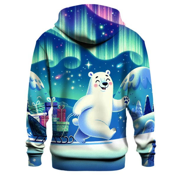 Polar Bear Gift Delivery Hoodie