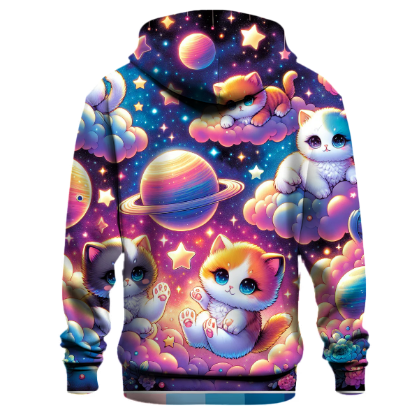 Playful Space Kittens Hoodie