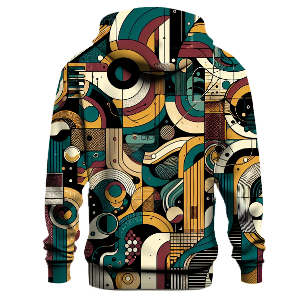 Retro Abstract Vibes Hoodie