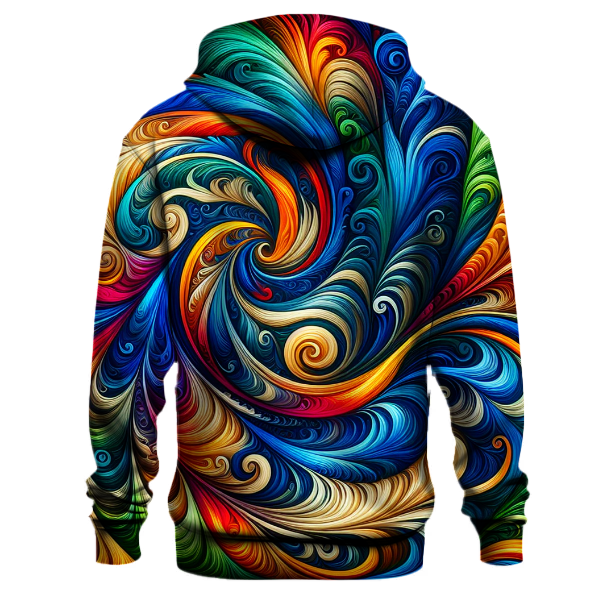 Swirls Design Hoodie