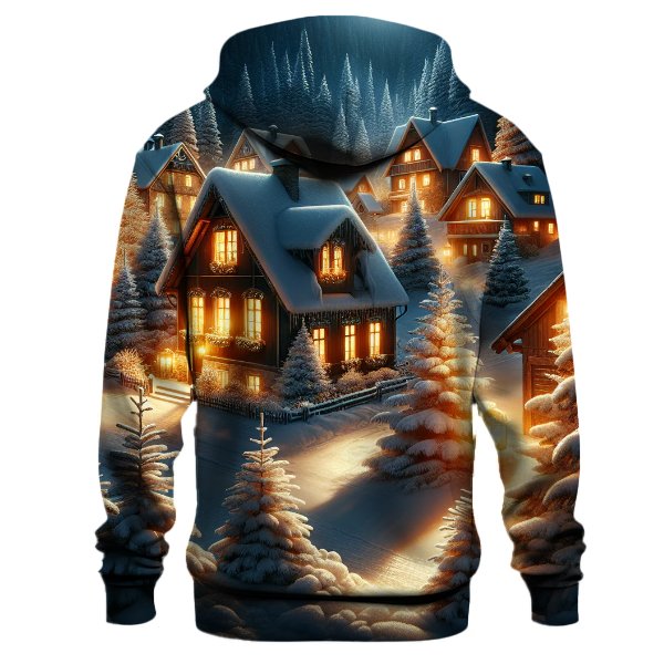 Christmas Candlelight Village Hoodie