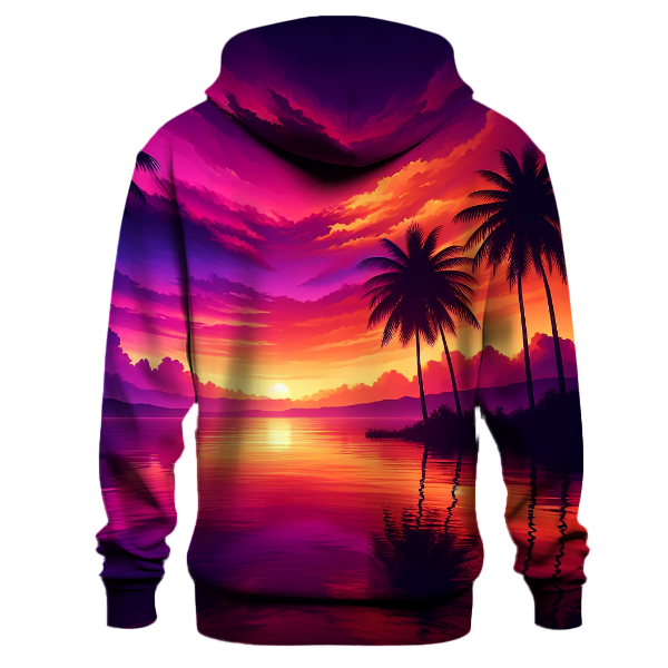 Charming Sunset Silhouettes Hoodie